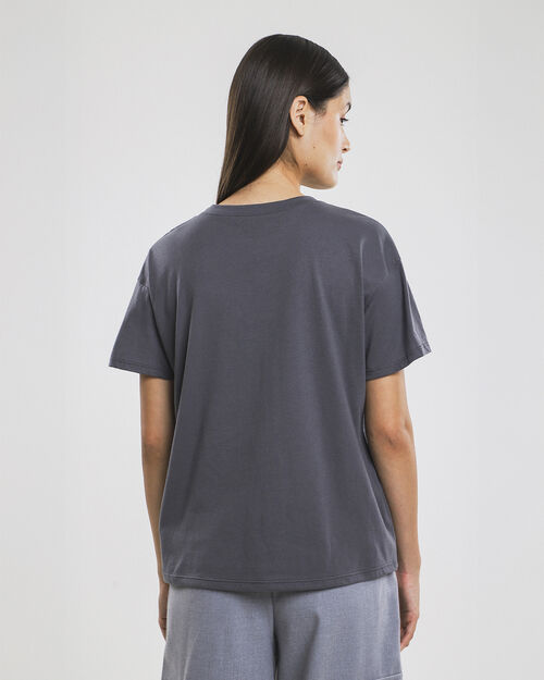 Playera Manga Corta Estampada